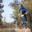 Bolle en el Campeonato Panamericano de BMX Racing en Santiago del Estero, Argentina.
