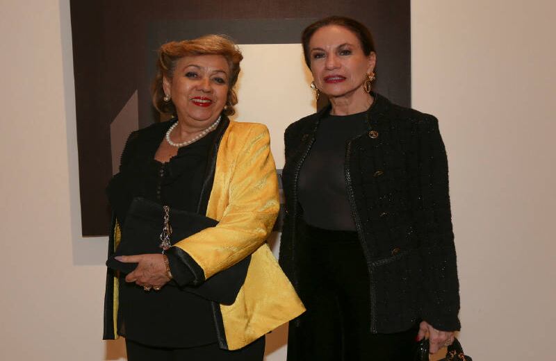 María Paulina de López y Esther Rondón.