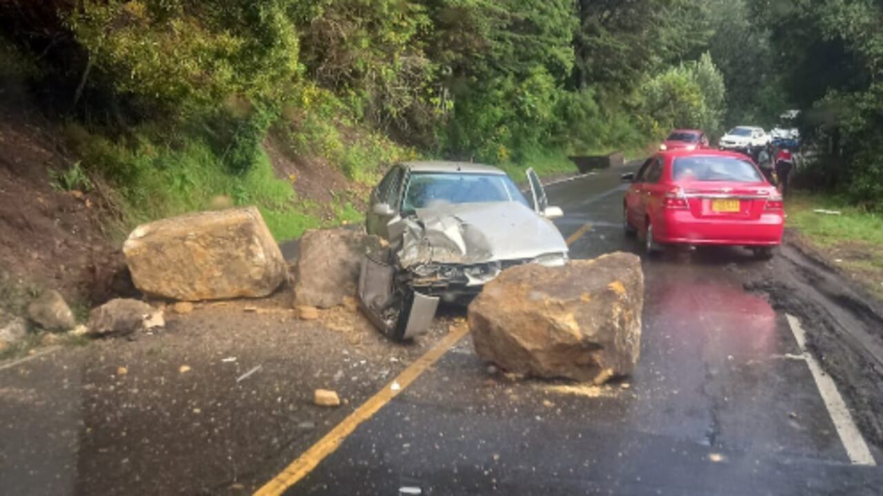 Tránsito Bogotá entregó el reporte este domingo, a través de su cuenta de Twitter.