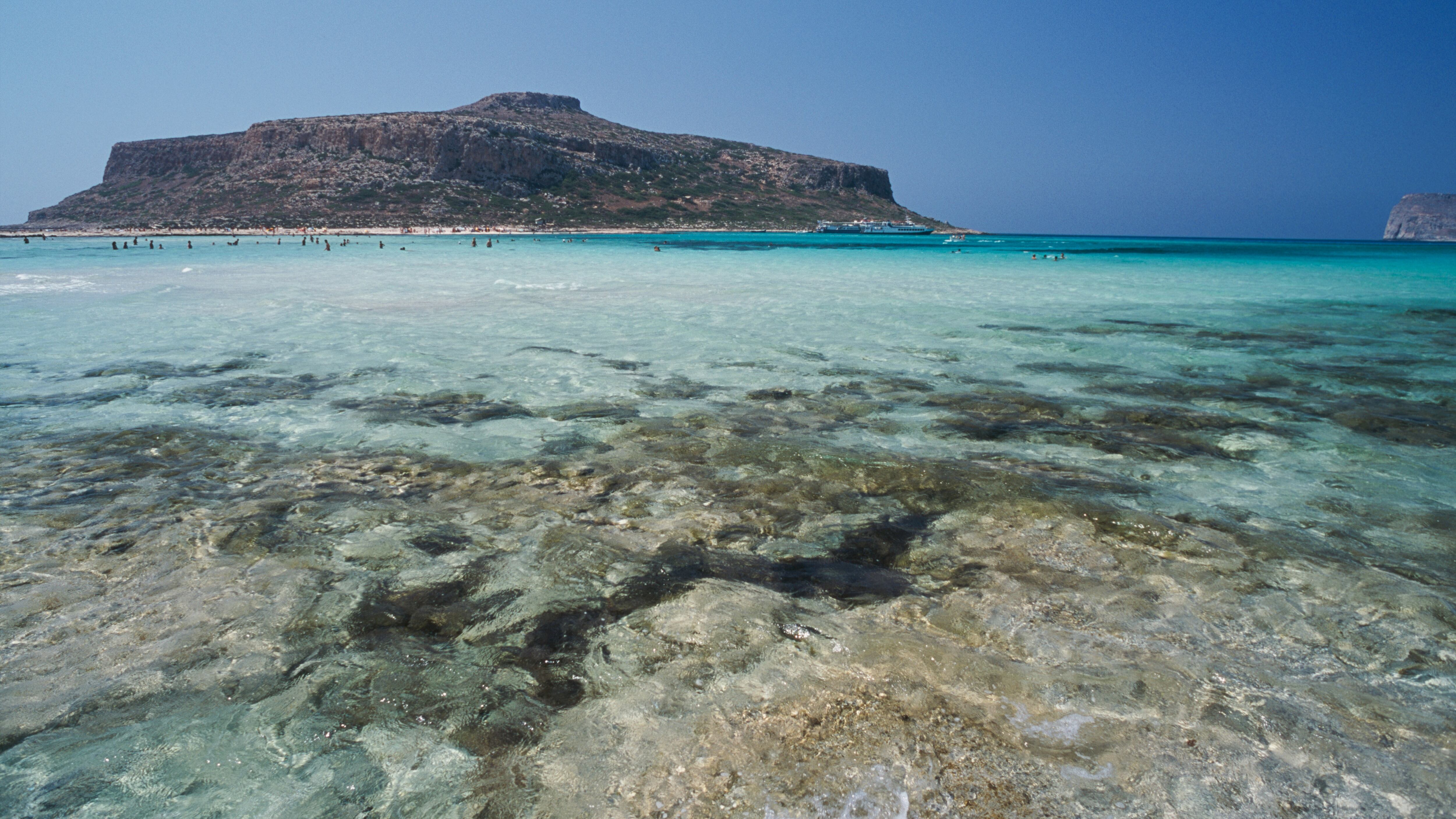 Laguna de Balos en Creta, Grecia.