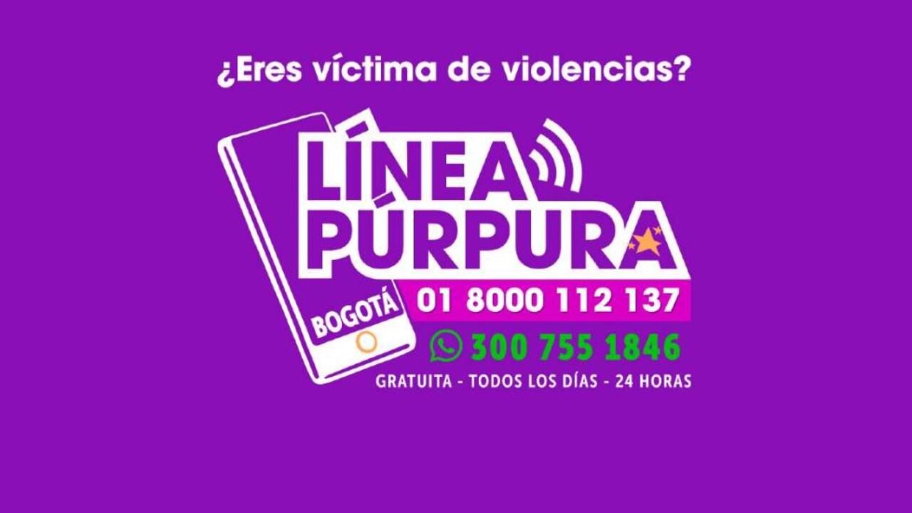 Línea Púrpura en Bogotá.