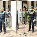 General Jorge Luis Vargas, se ‘quiebra’ en homenaje a policías asesinados