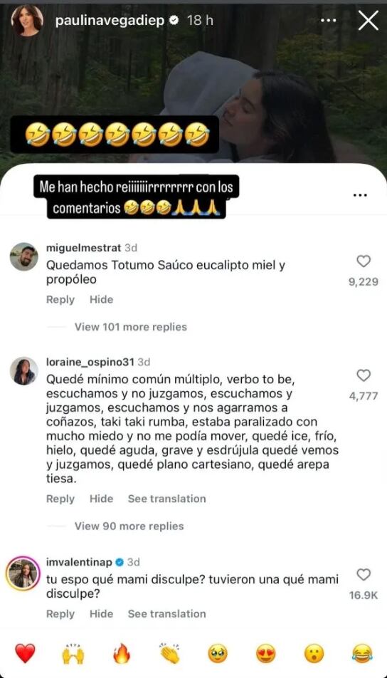 Paulina Vega habló de las reacciones de los colombianos a su boda y embarazo