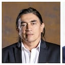 Gustavo Bolívar y César Gaviria.