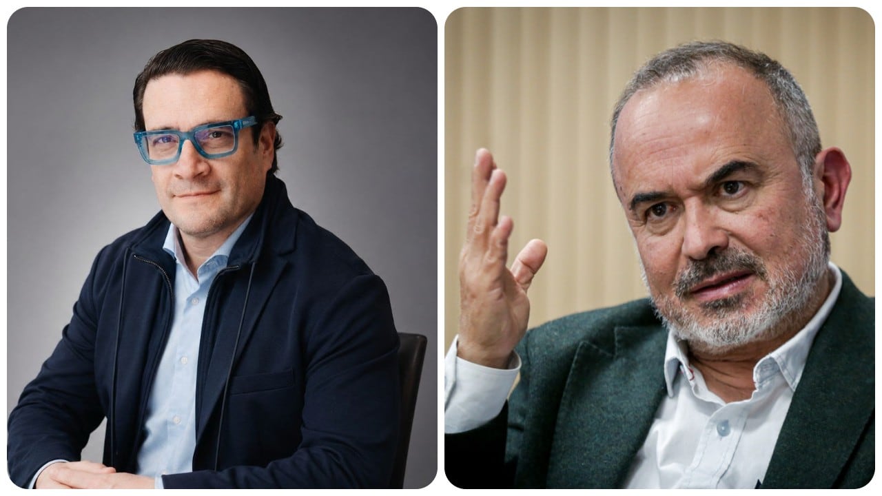 Iván Cancino y Jorge Iván Cuervo, ministros entrante y saliente de Justicia, respectivamente, han mantenido reuniones de empalme.