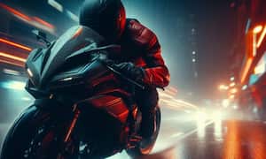 Manejar moto bajo la lluvia requiere tomar medidas preventivas