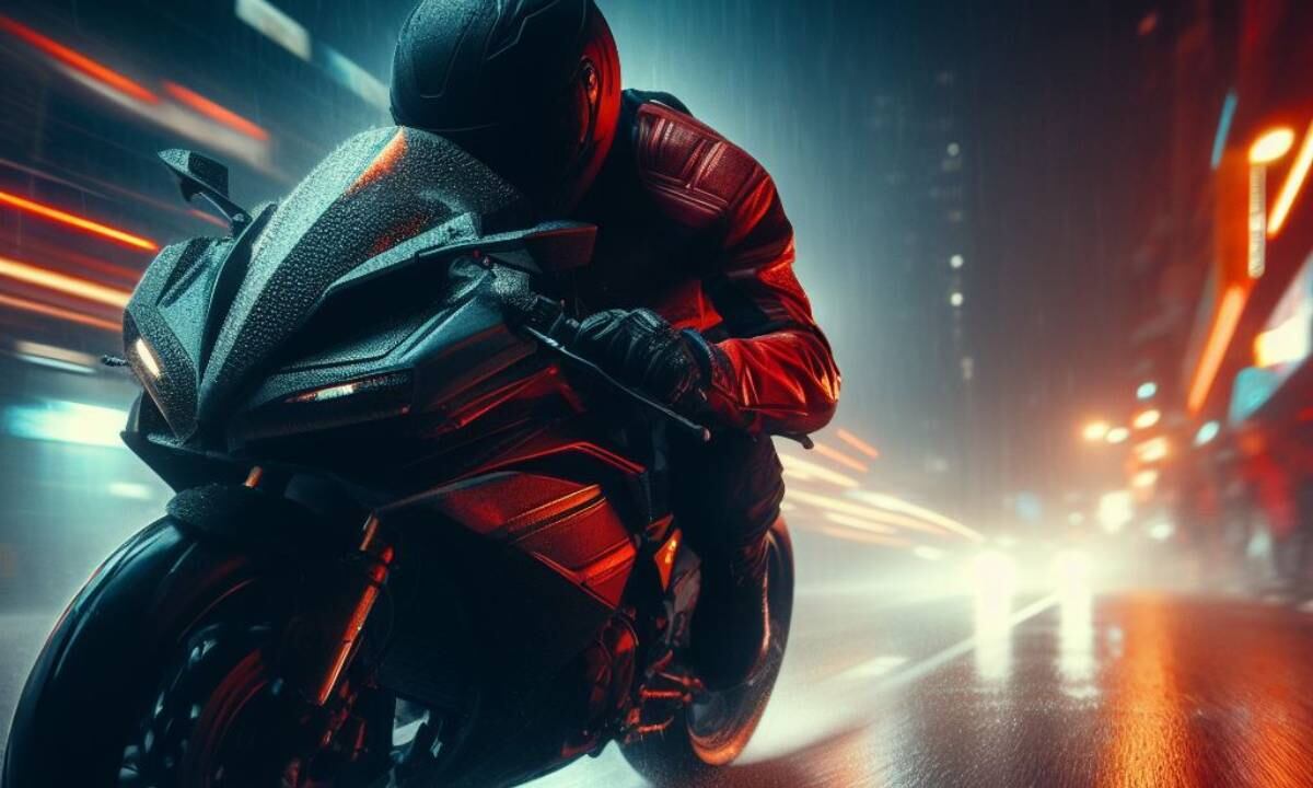 Manejar moto bajo la lluvia requiere tomar medidas preventivas