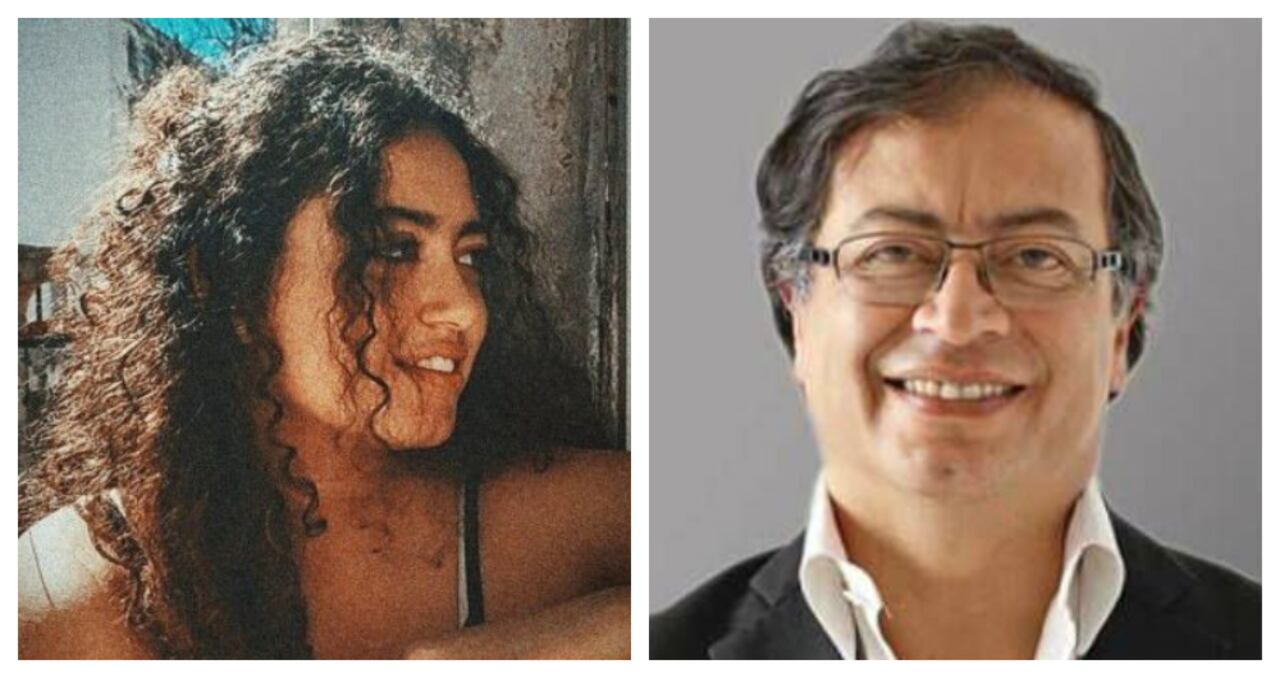 Sofía Petro y Gustavo Petro