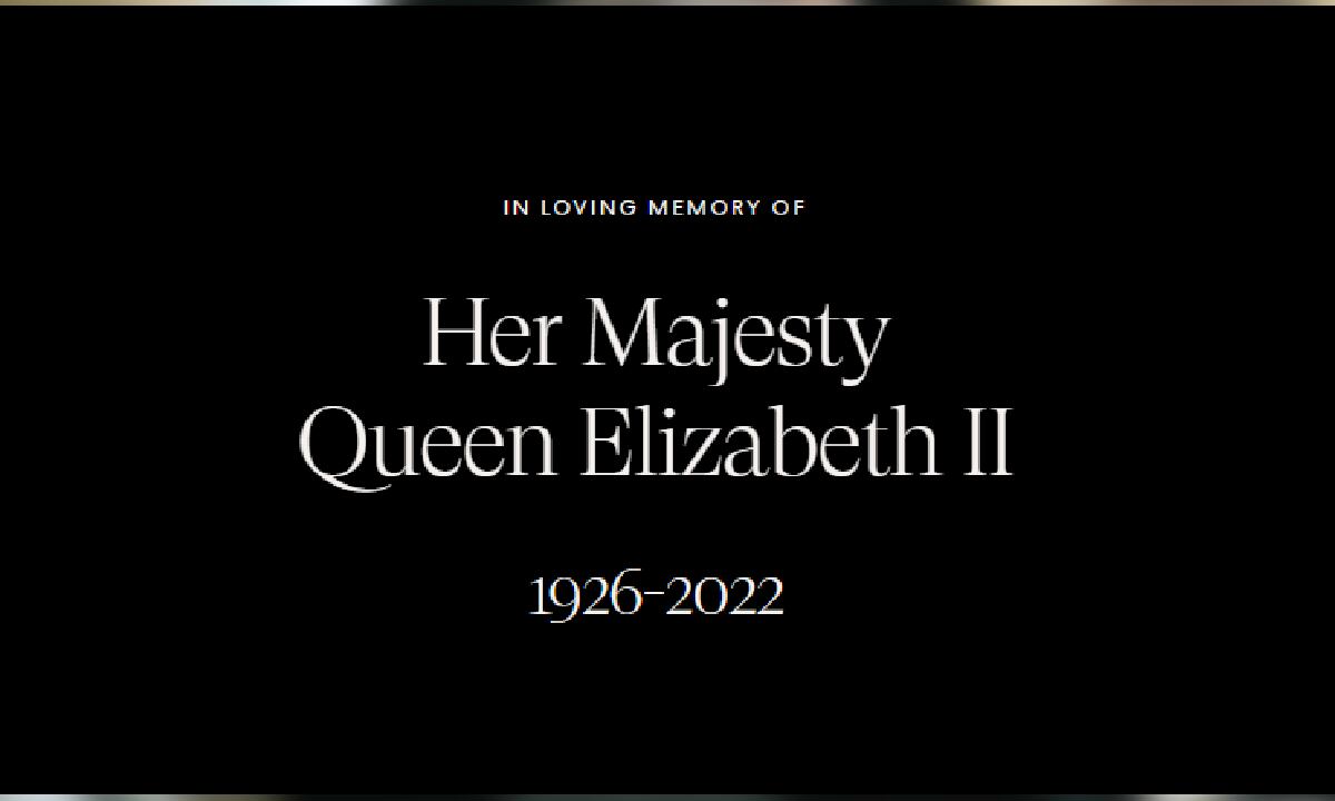 Duques de Sussex presentan respeto por muerte de la reina Isabel