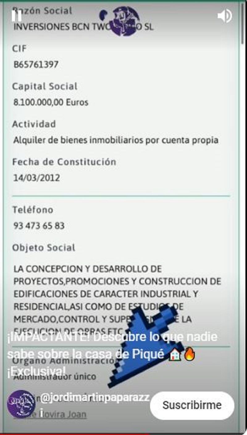 El español aseguró que la casa dejo de ser de Shakira hace meses