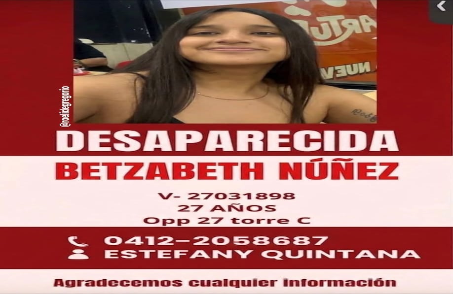 Si tiene información, por favor, comunicarse a los números compartidos o difundir para llegar a más personas.