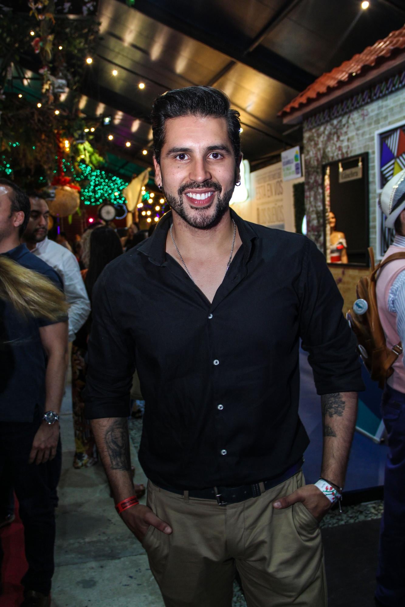 El actor Brian Moreno en Delirio.