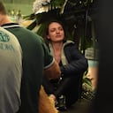 Seguidores de Dario Gómez en el lugar de la velación,