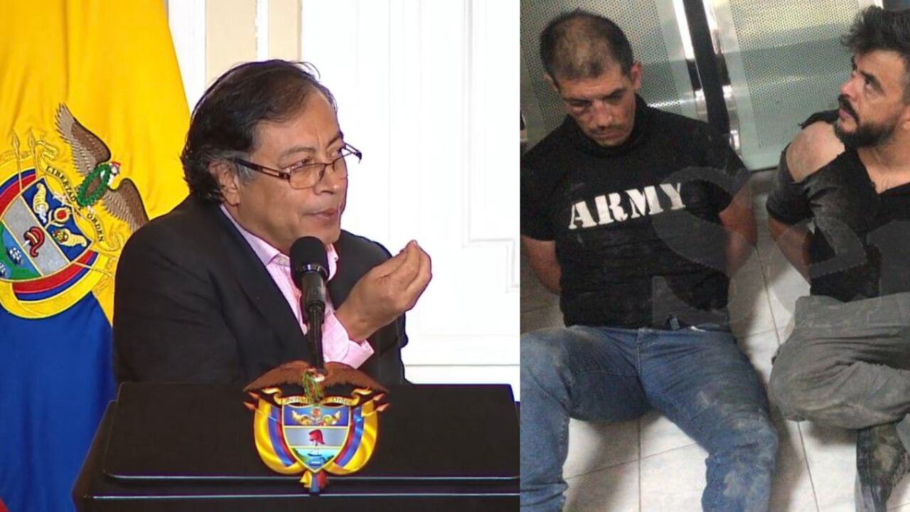 Gustavo Petro y exmilitares colombianos detenidos en Haití
