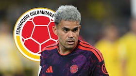 Notificación de la FCF a Luis Díaz por la Supercopa de Alemania