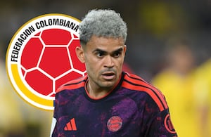 Notificación de la FCF a Luis Díaz por la Supercopa de Alemania