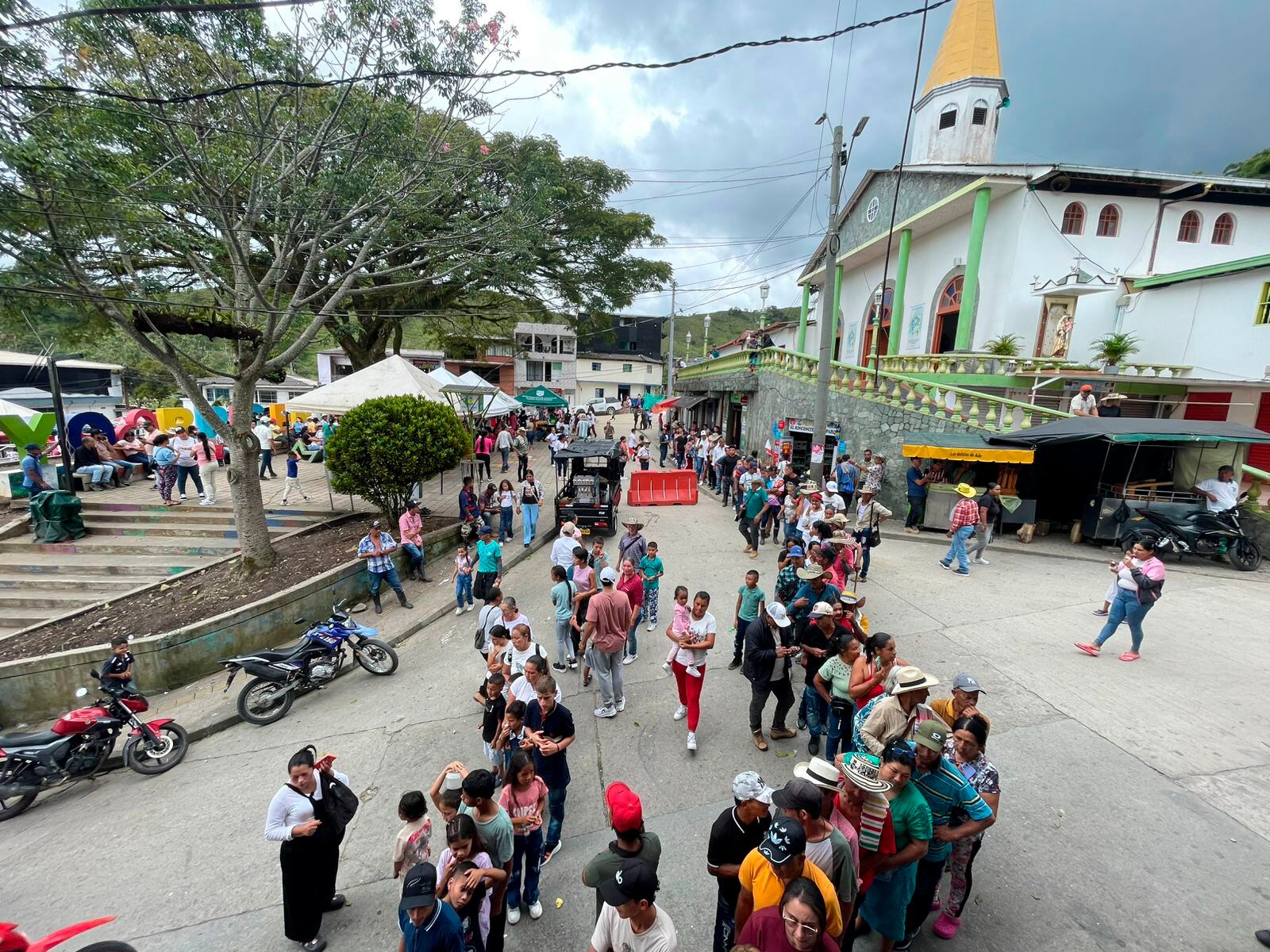 Desplazamiento de la población en Briceño, Antioquia.