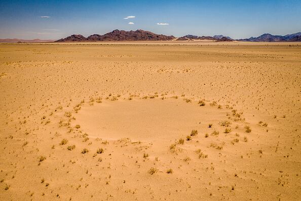 Círculos de hadas en Nambia / África