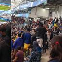 Aficionados de Colombia envueltos en pelea con hinchas de Israel