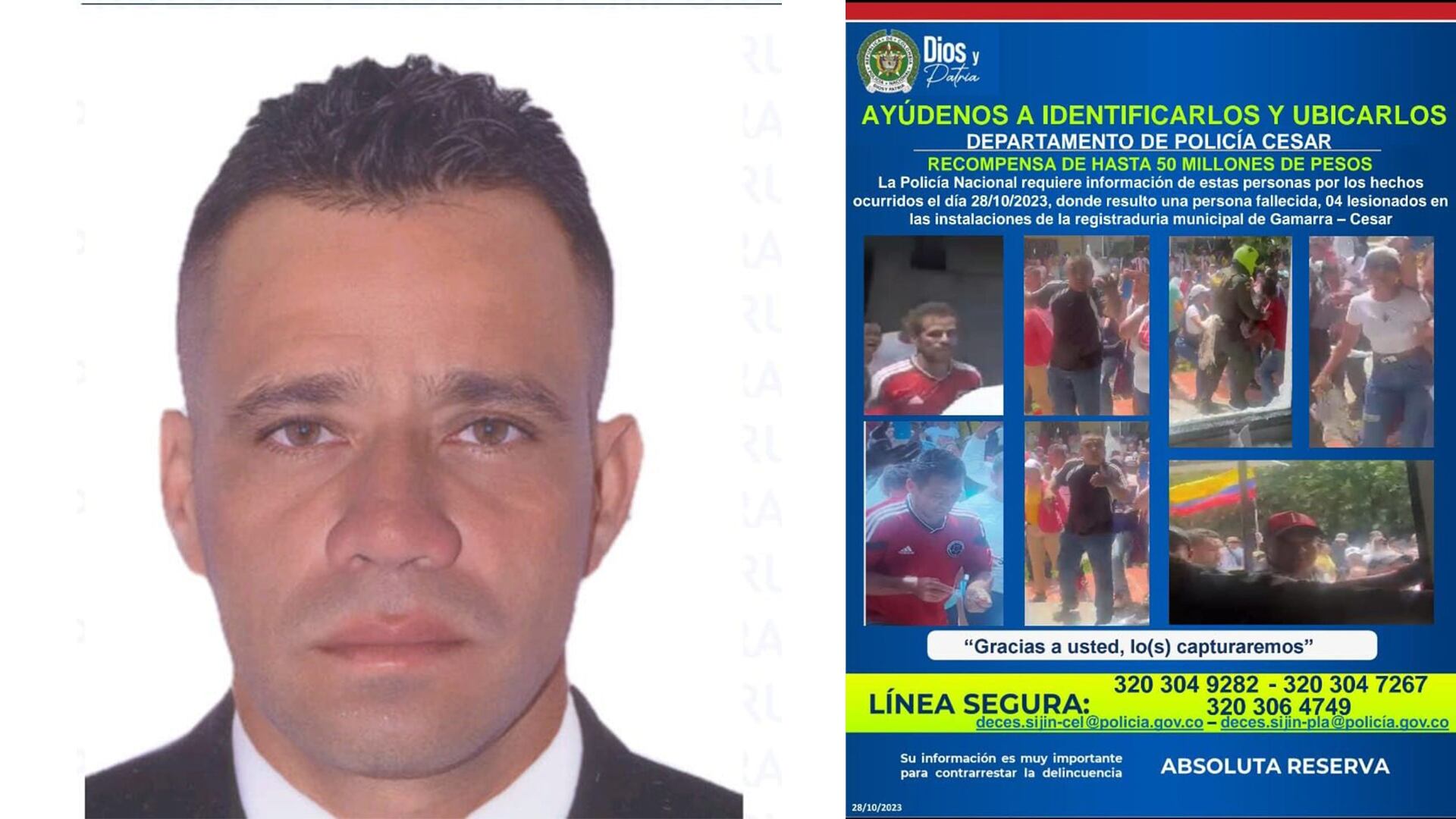 Incendio Gamarra registraduría