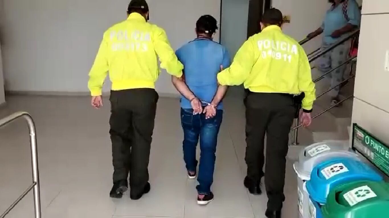 La captura se materializó en un barrio de Montería.