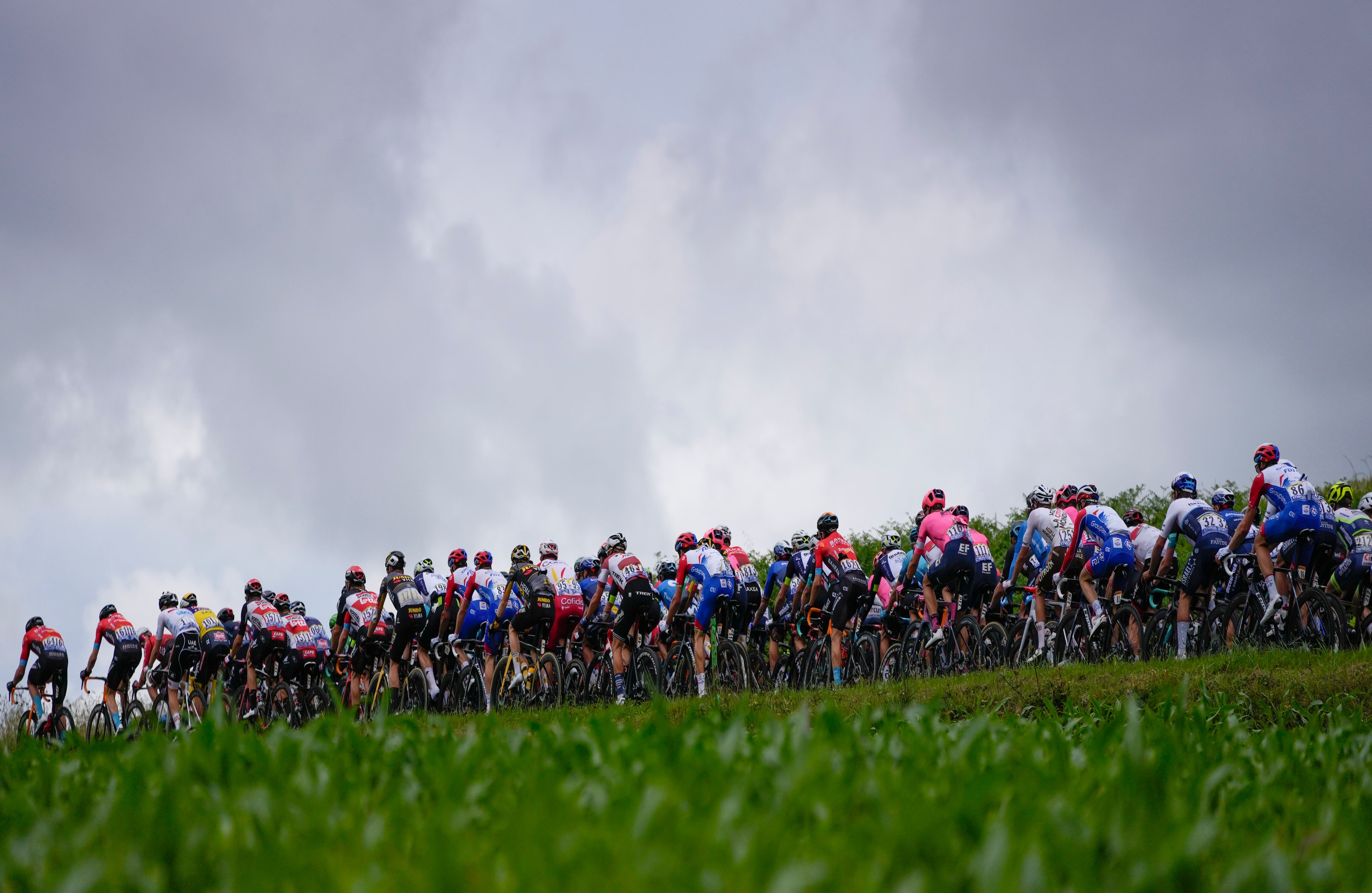 Etapa 3 - Tour de Francia. Foto: AP/Daniel Cole