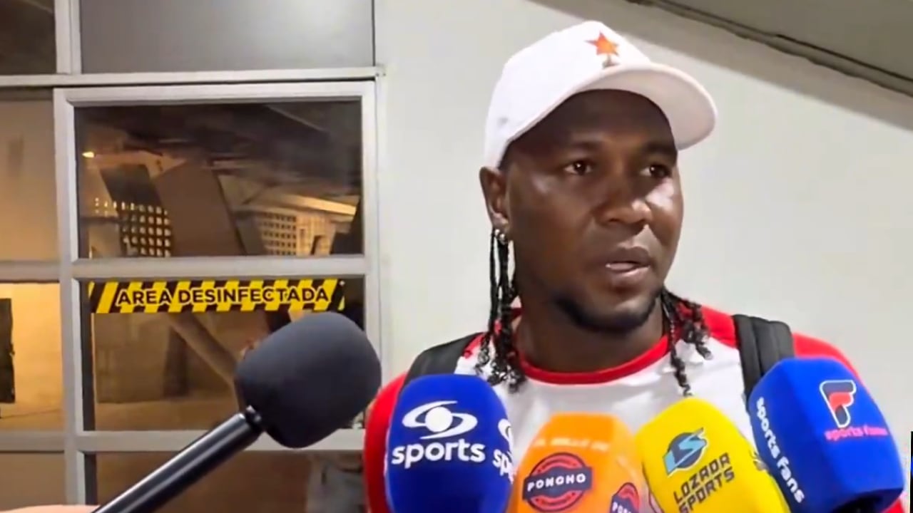 Hugo Rodallega, delantero de Independiente Santa Fe.