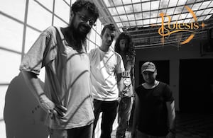 Ubeimar Ríos ('Un poeta') y Poiesis
llegan por primera vez a Bogotá con metáforas y rock and roll.