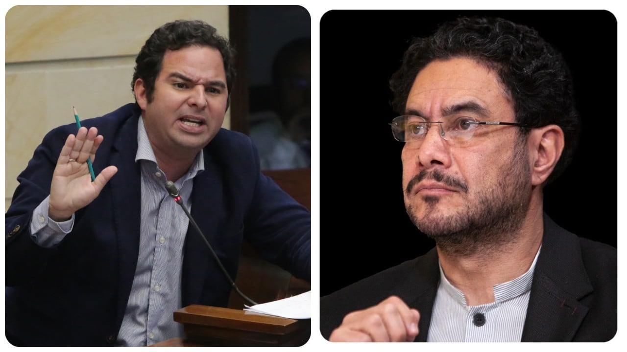 Carlos Meisel e Iván Cepeda.