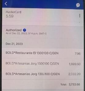 Millonario cobro a una turista canadiense en Cartagena.