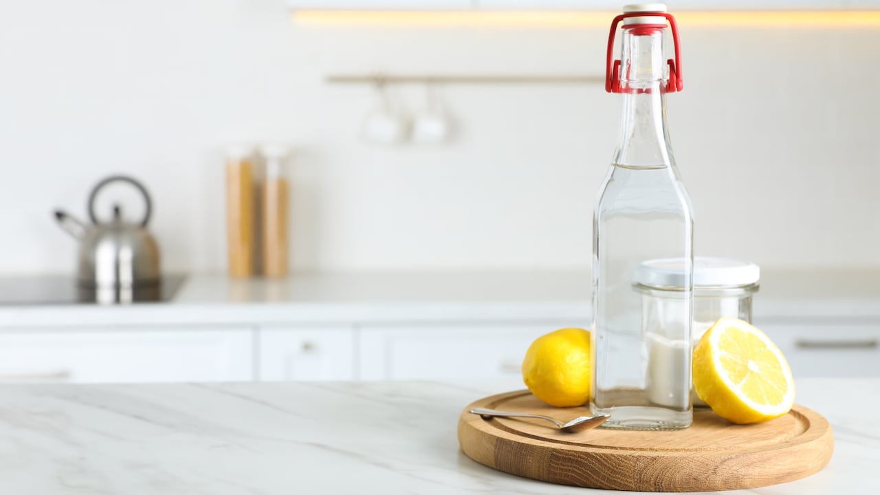 Limón y vinagre de manzana