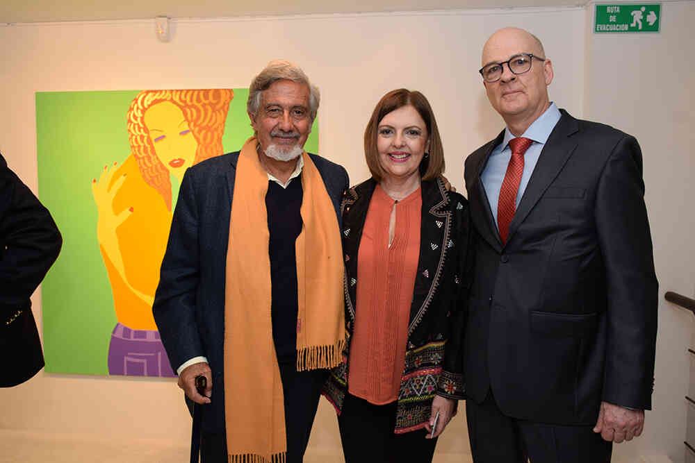 Guillermo Perry, Maripaz Jaramillo y Álvaro Díaz. 