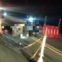 Accidente de tránsito donde falleció un policía y su esposa en La Pintada, Antioquia.