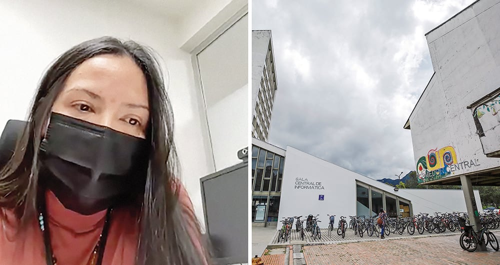 Gina Jiménez, fiscal que adelanta la investigación, llevó a cabo la imputación contra Fabián Sanabria.