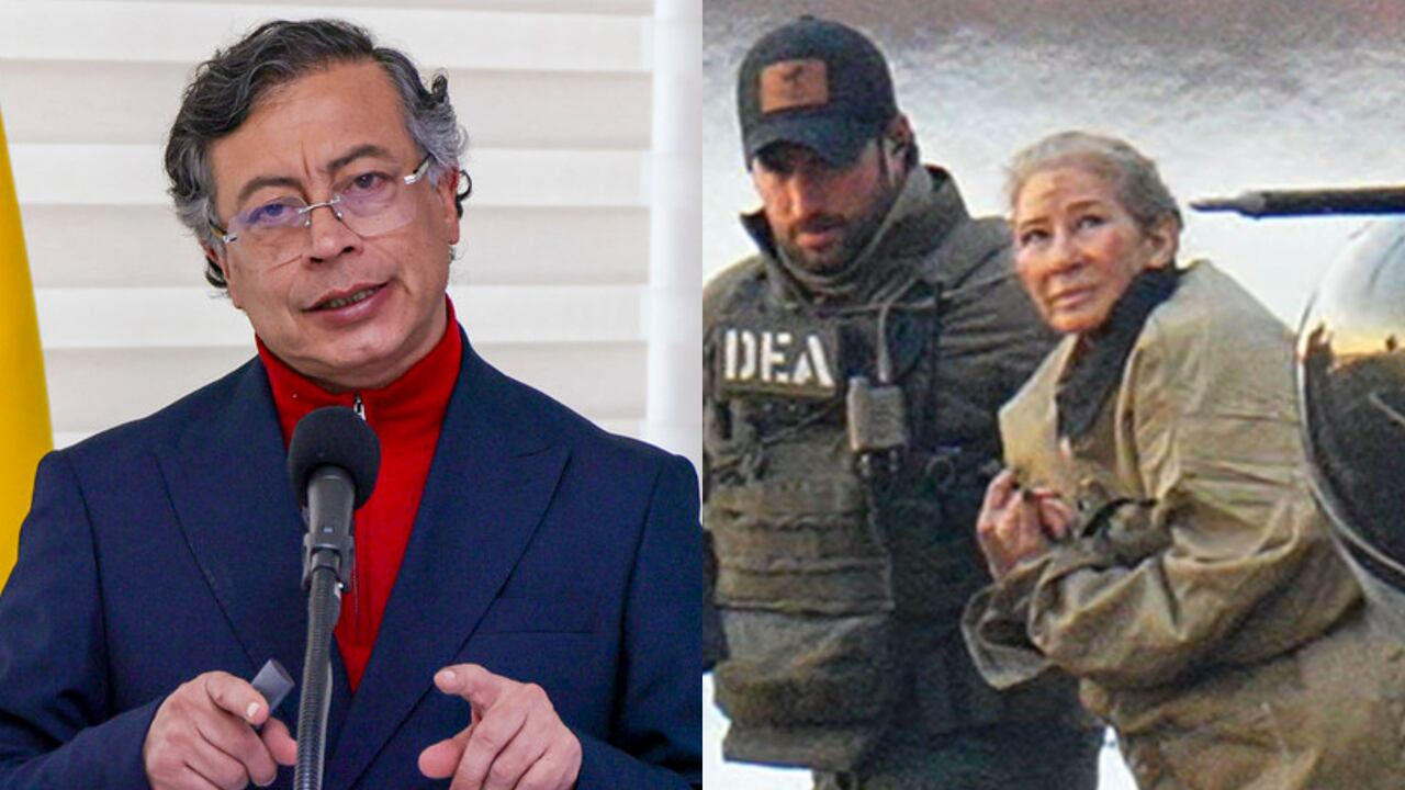 Gustavo Petro habla sobre Cilia Flores.