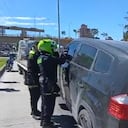 Conductor en estado de embriaguez invadió la calzada de TransMilenio en la avenida NQS con calle 45.