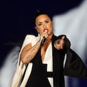 Demi Lovato, actriz, cantante y compositora estadounidense.