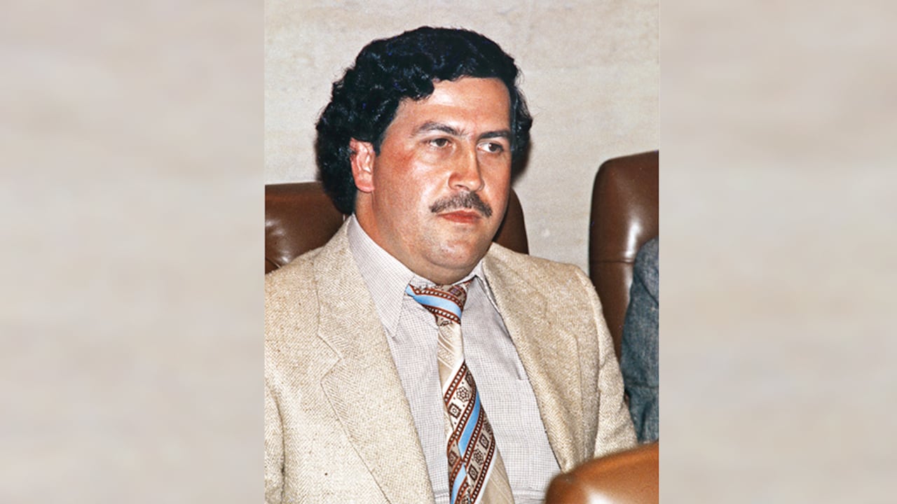 Pablo Escobar, desaparecido jefe del Cartel de Medellín.