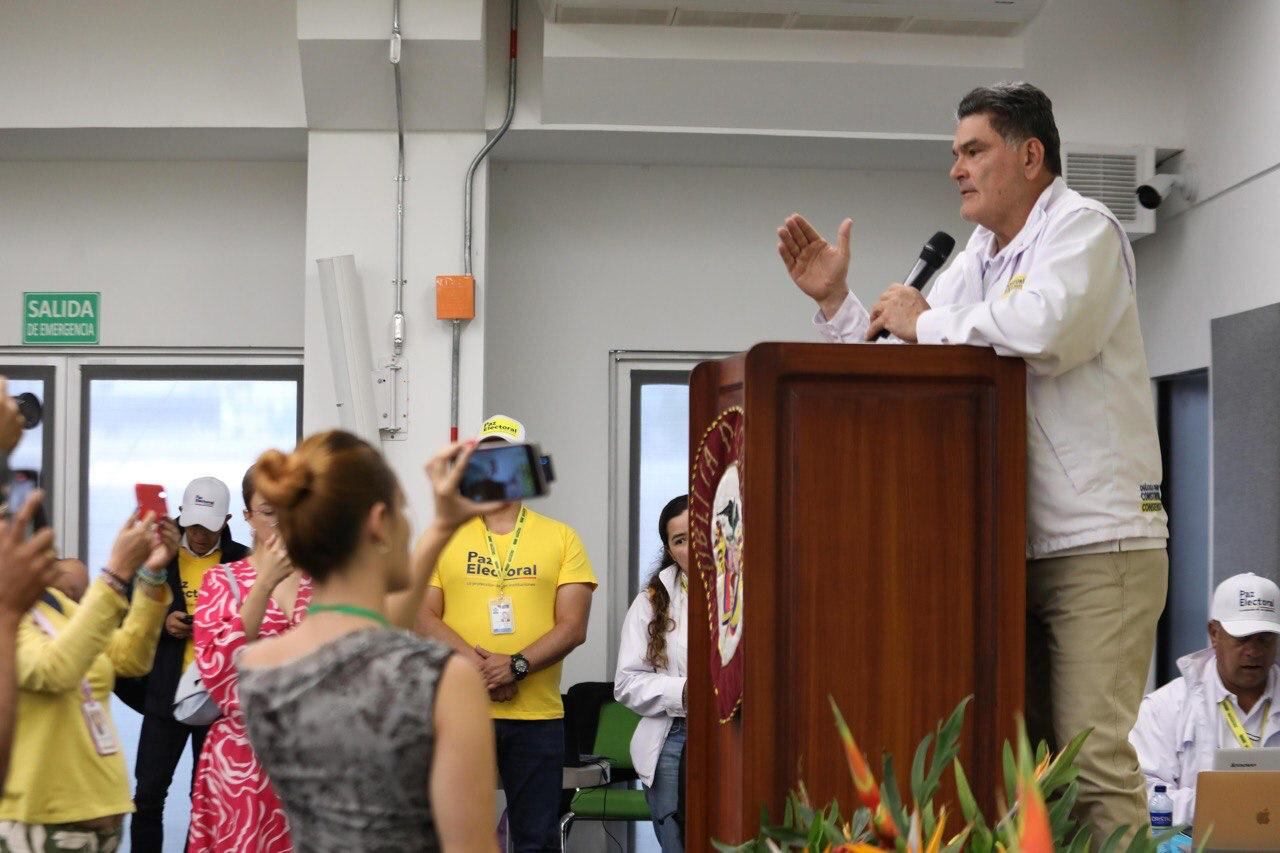 El procurador general Gregorio Eljach Pacheco.