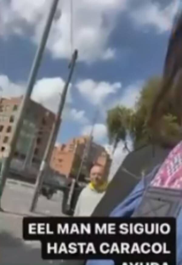 Acoso a periodista de Caracol