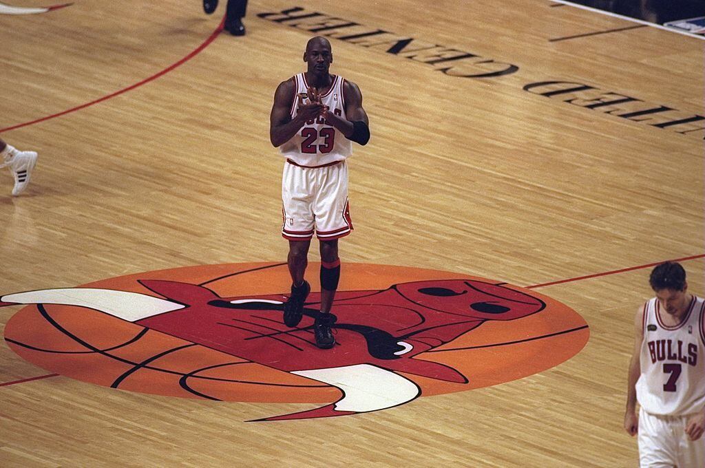 Michael Jordan, leyenda de los Chicago Bulls.