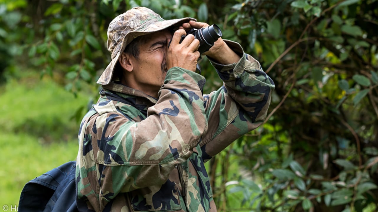 Diego Ceballos ha construido su registro entre 1.800 y 3.200 metros sobre el nivel del mar.
