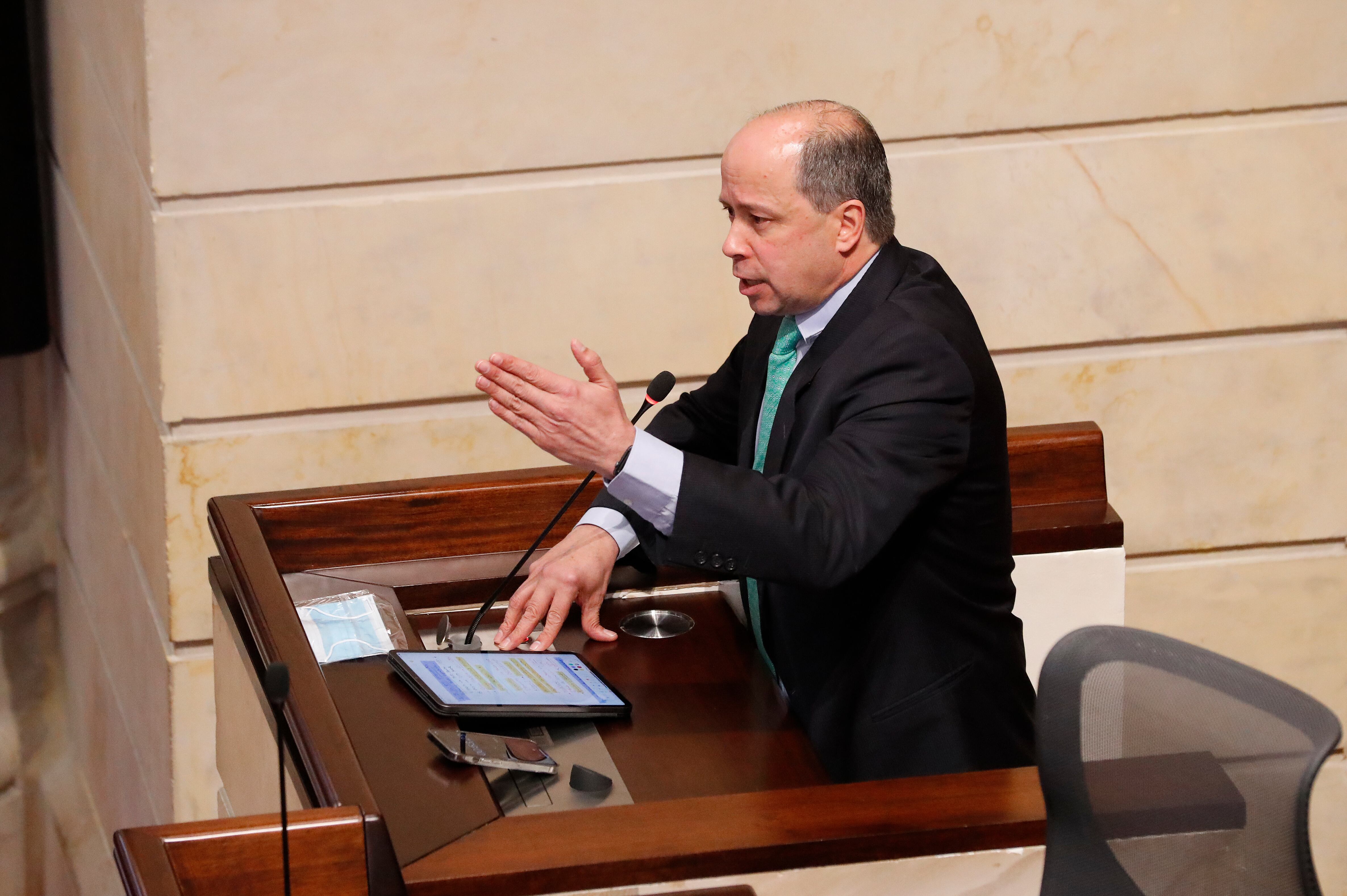 Francisco José Lloreda, presidente de la Asociación Colombiana del Petróleo ACP
Audiencia pública citada por las comisiones terceras conjuntas pra la Reforma Tributaria con los gremios económicos
Bogota agosto 31 del 2022
Foto Guillermo Torres Reina / Semana