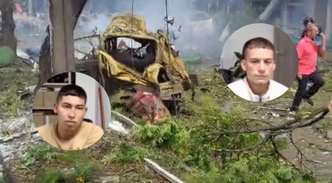 Medida de aseguramiento contra Walter Esteban Yonda Ipía y Carlos Steven Obando, presuntos responsables en el atentado en Cali.