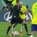 Neymar en el duelo con Corea del Sur.