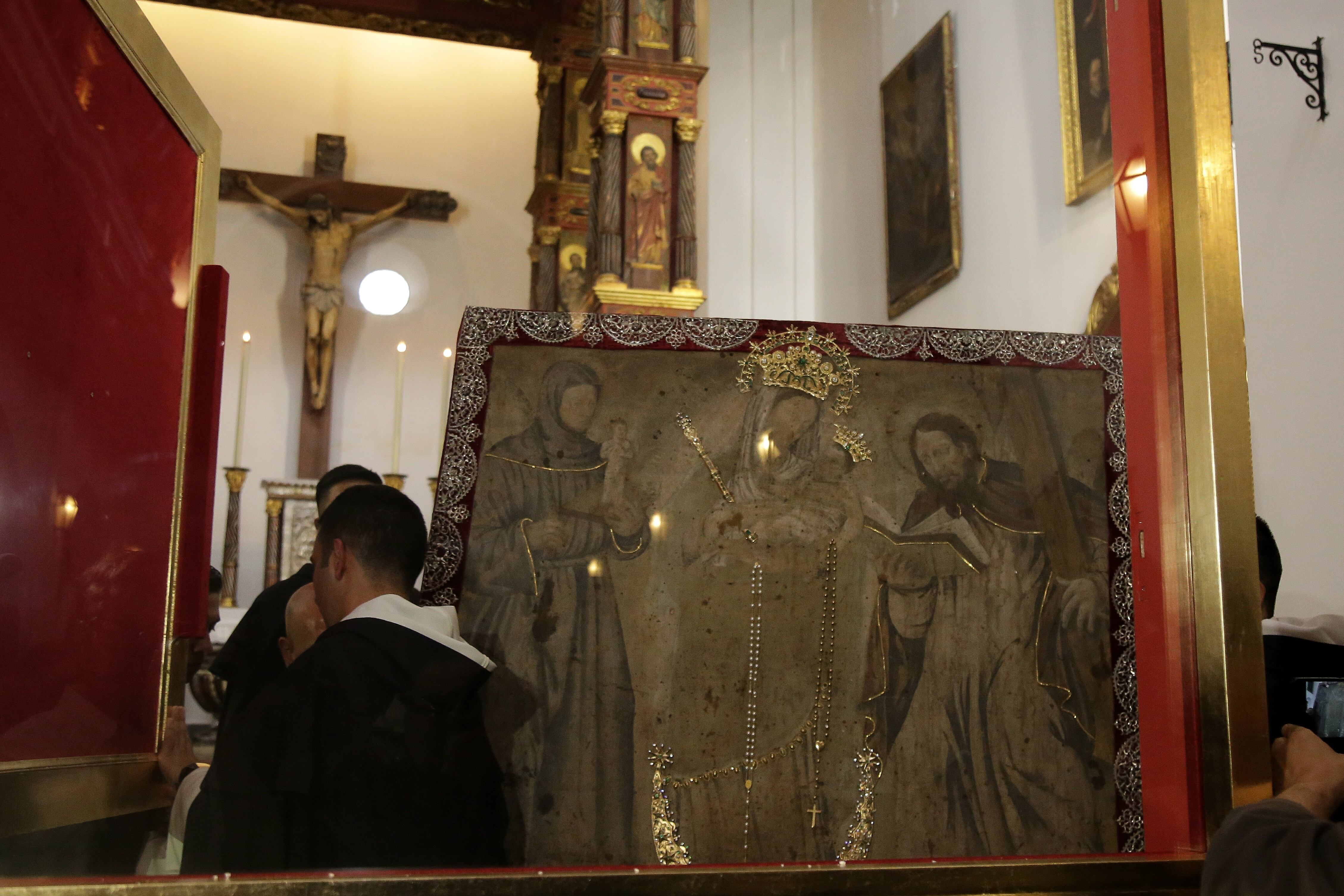 Virgen de Chiquinquira Papa Francisco