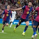 Imagen de la final entre Real Madrid, y Barcelona, este domingo 12 de enero de 2025, por la Supercopa de España.