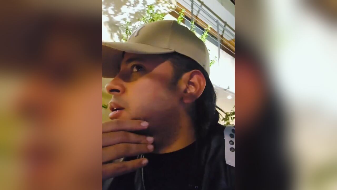 El cantante relató todo lo que le pasó.