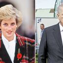 La princesa Diana de Gales y el príncipe Andrés.