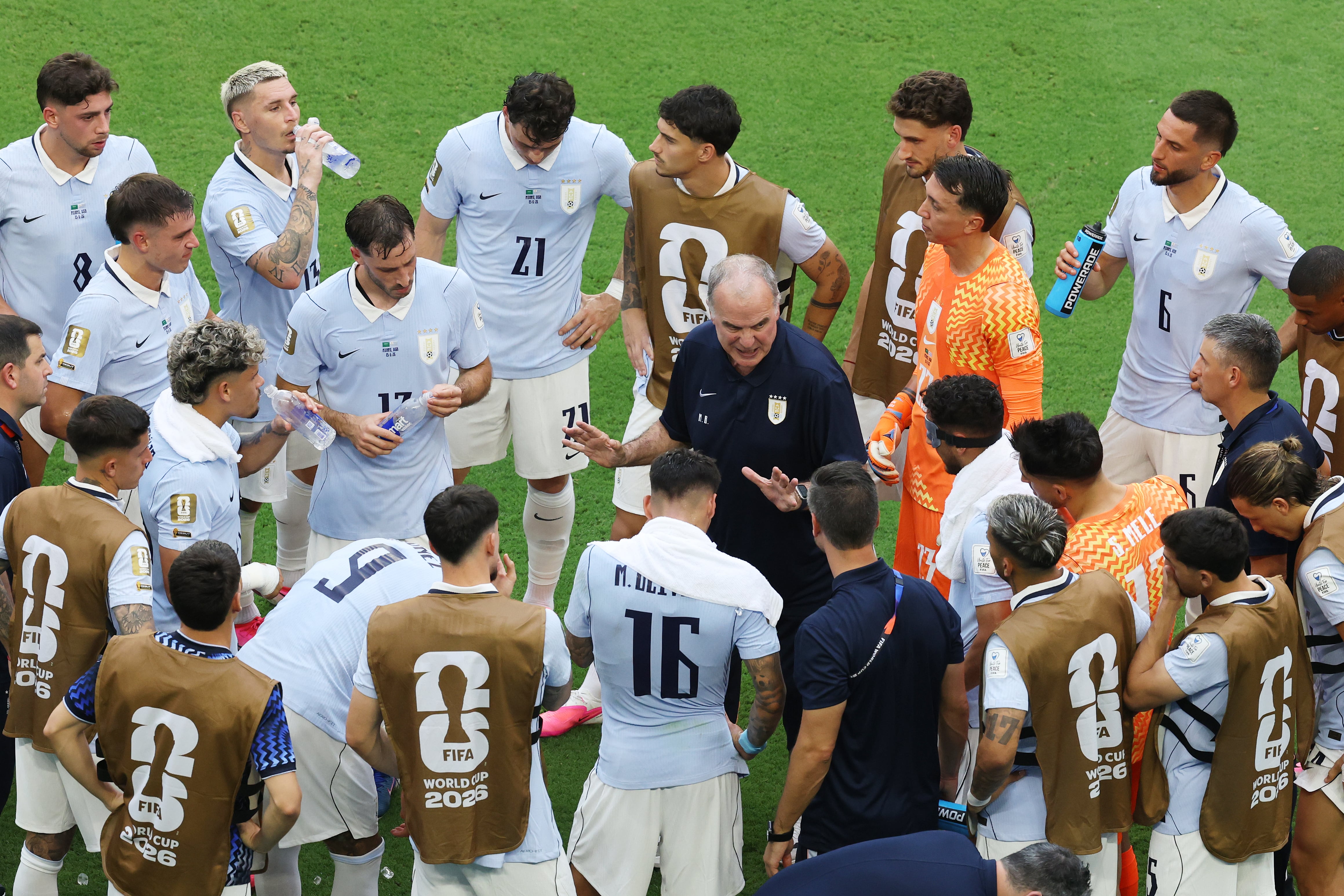 Marcelo Bielsa y la Selección de Uruguay en medio del Mundial 2026